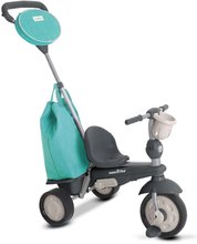 Tricikli za djecu od 10 mjeseci - Tricikl Voyage 4u1 Green SmaTrike Touch Steering zeleni s gumiranim kotačima i amortizerima + držač za bočicu od 10 mjes_3