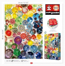 Puzzle cu 500 de bucăți  - Puzzle Dream Bubbles Educa 500 piese și lipici Fix_2