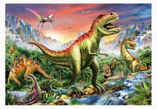 Puzzle cu 1000 de bucăți - Puzzle Jurassic Forest Educa 1000 piese și lipici Fix_0