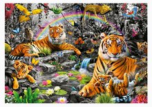 1500 delne puzzle - Puzzle Brilliant Jungle Educa 1500 delov in FIx lepilo_1
