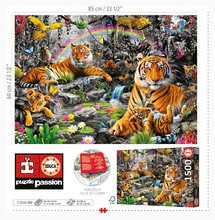 Puzzle 1500 pezzi - Puzzle Brilliant Jungle Educa 1500 pezzi e colla Fix_2