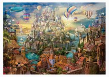 Puzzle 4000 - 8000 pezzi - Puzzle Dream Town Educa 8000 pezzi e colla Fix_0