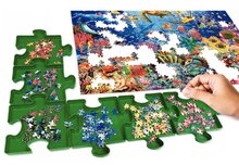 Lipiciuri și covoare pentru puzzleuri - Puzzle organizer Puzzle Sorter Educa 6 compartimente suprapuse pentru sortarea pieselor de la 10 ani_0