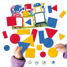 Cizojazyčné společenské hry - Naučná hra Učíme se barvy a tvary Former Logiques Educa 48 dílků od 3 let_0