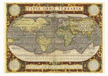 Puzzle cu 2000 de bucăți - Puzzle Map of the World Educa 2000 piese și lipici Fix_0