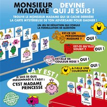 Tujejezične družabne igre - Spoločenská hra Quess Who I Am Monsieur Madame Educa Uhádni, kto som! vo francúzštine od 5 rokov EDU19625_1