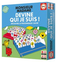 Jocuri de societate în limbi străine - Joc de societate Quess Who I Am Monsieur Madame Educa Ghici cine sunt! în franceză de la vârsta de 5 ani_2