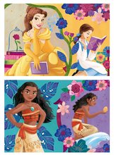 Drewniane Disney puzzle - Drewniane puzzle Disney Princess Educa 2x25 części od 3 lat_0