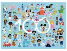 Puzzle pentru copii 100 - 300 de bucăți - Puzzle Disney Multiproperty Educa 100 piese de la 6 ani_1