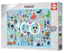 Dječje puzzle od 100 do 300 dijelova - Puzzle Disney Multiproperty Educa 100 dijelova od 6 god_2