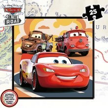 Progresívne detské puzzle - Puzzle Cars Disney Progressive Educa 12-16-20-25 dielov v kufríku_0