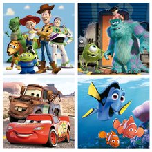 Puzzle progresiv pentru copii - Puzzle Disney Pixar Progressive Educa 12-16-20-25 piese de la 3 ani_2