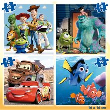 Progresivne otroške puzzle - Puzzle Disney Pixar Progressive Educa 12-16-20-25 delov od 3 leta_0