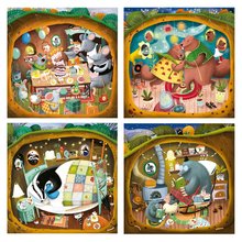 Progressive Kinderpuzzle - Puzzle Forest Tales Progressive Educa 12-16-20-25 Teile ab 3 Jahren_0