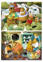 Puzzle de copii maxim 100 piese - Puzzle Forest Tales Educa 2x20 piese de la 3 ani_0