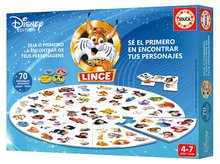 Cudzojazyčné spoločenské hry - Spoločenská hra Rýchly ako Rys Lince Disney Edition Educa 70 obrázkov v španielčine od 4 rokov_2