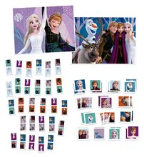 Puzzle progresywne dla dzieci - Superpack 4v1 Frozen Educa Domino Pexeso i puzzle zawierające 25 i 50 elementów_0