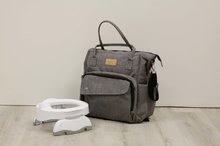 Nočníky a redukcie na toaletu - Cestovný nočník/redukcia na WC Potette Premium 2v1 Kalencom bielo-šedá + 3ks náhradných náplní a cestovná taška od 15 mes_8