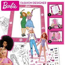 Lucru manual și creație - Lucru creativ cu tabletă Fashion Designer Barbie Educa Realizați propriul design vestimentar pentru păpușă 4 modele de la 5 ani_2