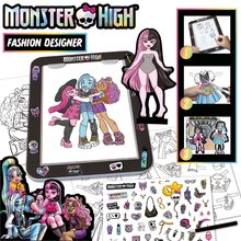 Lucru manual și creație - Lucru creativ cu tabletă Fashion Designer Monster High Educa Realizați propriul design vestimentar pentru păpușă 4 modele de la 5 ani_1