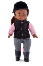Lutke za djecu od 4 godine - Lutka za oblačenje Pauline Ma Corolle duga tamnosmeđa kosa i smeđe trepćuće oči 36 cm od 4 godine_6