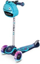 Hullámzó rollerek - Roller T3 SmarTrike világító kerekekkel és táskával teherbírása 20 kg kék 24 hó-tól_6