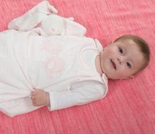 Alvókendők DouDou - Babusgatni való nyuszi Classic Melange toTs-smarTrike 100% pamut jersey legkisebbeknek rózsaszín_1
