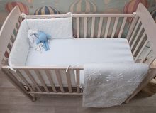 Alvókendők DouDou - Babusgatni való nyuszi a legkisebbeknek toTs-smarTrike Classic Melange fehér 100% pamut jersey_1
