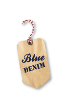 Plüssmacik - Plüss mackó Blue Denim-Happy Chubby Bear Kaloo 25 cm kék ajándékdobozban legkisebbeknek_3