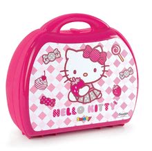 Staré položky - Kuchynka Hello Kitty Smoby v kufríku s 15 doplnkami tmavoružová_2