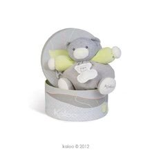 Plišani medvjedići - Plišani medo Zen-Chubby Bear Kaloo 18 cm sivo-zeleni u poklon-kutiji za najmlađe_0