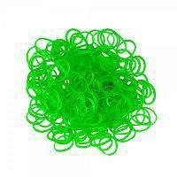 Rainbow Loom elastice transparent - Elastice originale Rainbow Loom transparente, 600 bucăţi, verde lime de la 6 ani_1