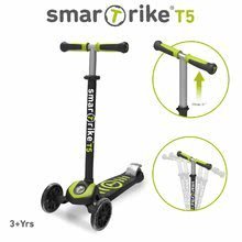 Trikolesni skiroji - Skiro T5 smarTrike s T-lock sistemom in nastavljivim ročajem nosilnost 50 kg moder_0