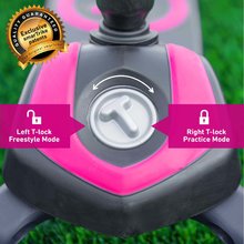 Trotinete surfer - Trotinetă cu roți care luminează Scooter T5 Pink SmarTrike roz cu rucsac și mâner reglabil de la 3 ani capacitate maximă admisă 50 kg_10