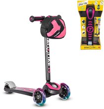 Kolobežky vlniace -  NA PREKLAD - Patinete T5 smarTrike con ruedas luminosas, mochila y asa ajustable con capacidad de 50 kg, rosa_2