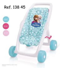 Vozički za punčke in dojenčke kompleti - Komplet voziček za dojenčka Frozen Smoby športni (49 cm ročaj) in dojenček z zvokom MiniKiss od 18 mes_3