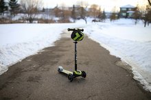 Trottinettes à balancier - trottinette T5 smarTrike avec des roues lumineuses, un sac à dos et une poignée réglable, charge maximale de 50 kg, vert_3