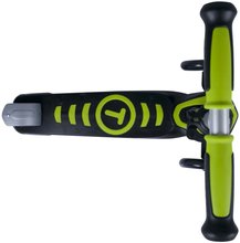 Koloběžky vlnící - Koloběžka T5 smarTrike se svítícími koly s batohem a nastavitelnou rukojetí nosnost 50 kg zelená_3