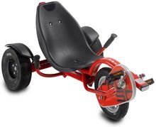 Go Kart - Motokára na šliapanie Go Kart Pro 50 triker Red Exit Toys nafukovacie pneumatiky červená od 6 rokov_3