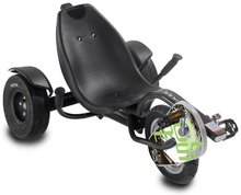 Go Kart - Motokára na šliapanie Go Kart Pro 50 trike Black Exit Toys nafukovacie pneumatiky od 6 rokov_4