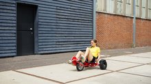 Go Kart - Motokára na šliapanie Go Kart Pro 50 trike Black Exit Toys nafukovacie pneumatiky od 6 rokov_1