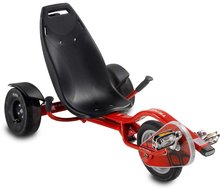 Go Kart - Motokára na šliapanie Go Kart Pro 100 triker Red Exit Toys nafukovacie pneumatiky od 6 rokov_6