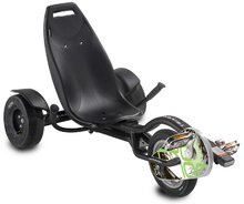 Go Kart - Motokára na šliapanie Go Kart Pro 100 triker Black Exit Toys nafukovacie pneumatiky od 6 rokov_3