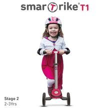 Koloběžky vlnící - Koloběžka a odrážedlo T1 smarTrike 3v1 s T-lock systémem, nastavitelným sedadlem a rukojetí od 15 měsíců_3