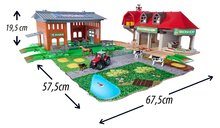 Garáže  - Garáž farma Creatix Farm Station Majorette s Bio obchodem traktorem a zvířátky od 5 let_3