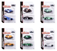 Mașinuțe - Mașinuță Porsche Motorsport Majorette cu card de colecție din metal 6 tipuri 7,5 cm lungime_2