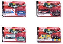 Játékautók  - Kisautó pótkocsival Race Trailer Majorette fém nyitható részekkel 19 cm hosszú_8