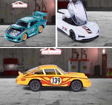 Mașinuțe - Mașinuță Porsche Motorsport Deluxe Majorette și o cutie de colecție 7,5 cm lungime 5 tipuri_8