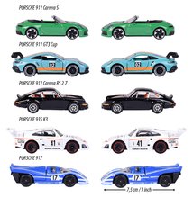 Seturi de mașinuțe - Mașinuțe Porsche Motorsport 5 Pieces Giftpack Majorette din metal 7,5 cm lungime set 5 tipuri în ambalaj cadou_1