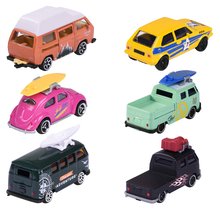 Spielzeugautos - Spielzeugauto VW The Originals Premium Cars Majorette Metall mit Sammelkarte 7,5 cm Länge 6 Sorten_1